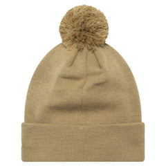 New Era - Tottenham Hotspur New Era Boucle Cuffed Knit Hat with Pom - Tan