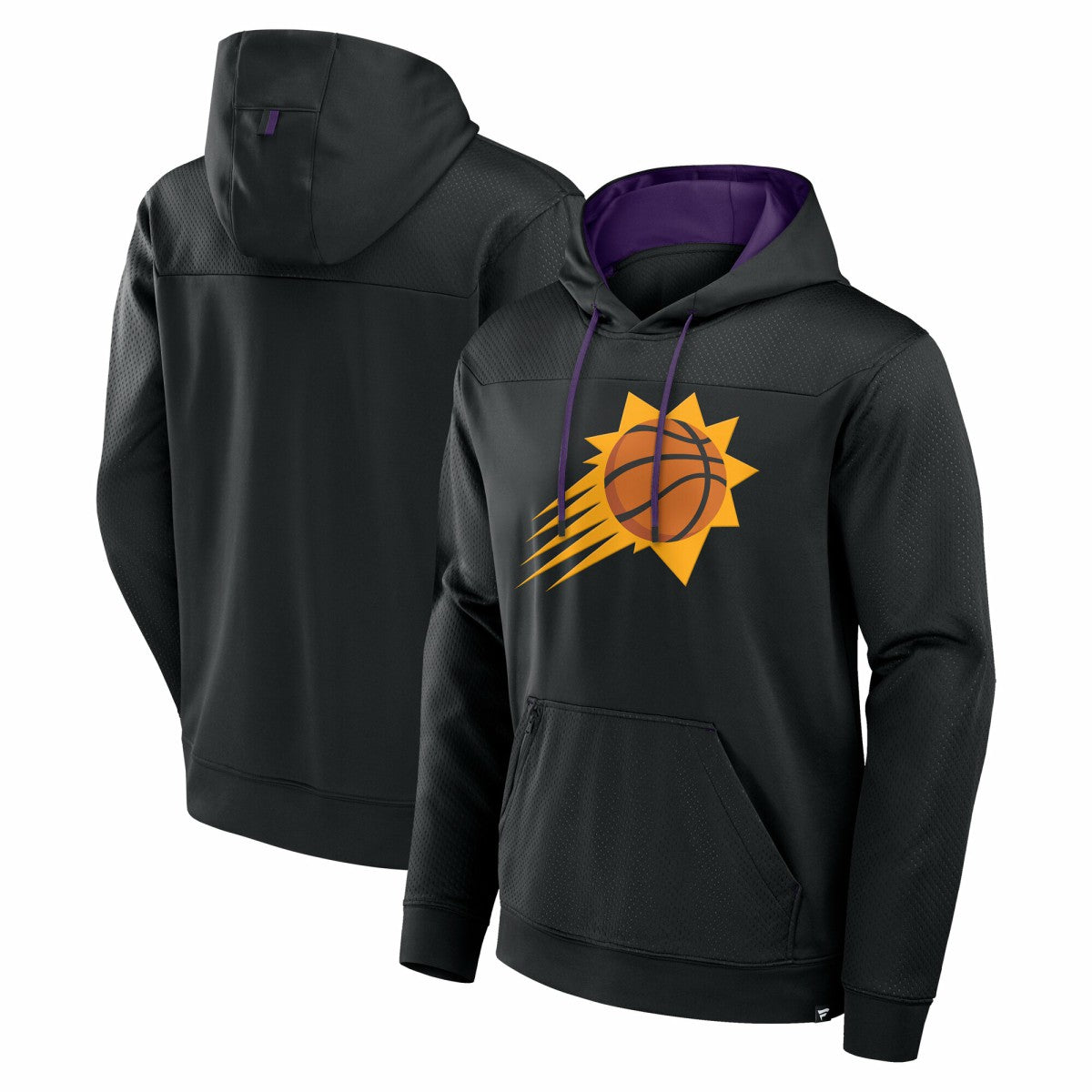 Fanatics Phoenix Suns Reserve Defender Pullover Hoodie Black