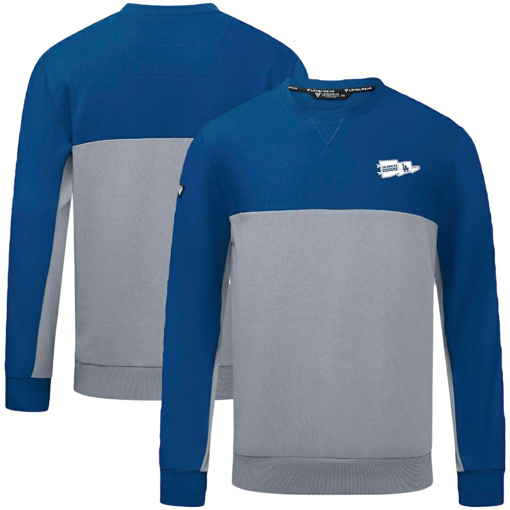 Los Angeles Dodgers Levelwear  Legacy Rafters Pullover Sweatshirt Outlet
