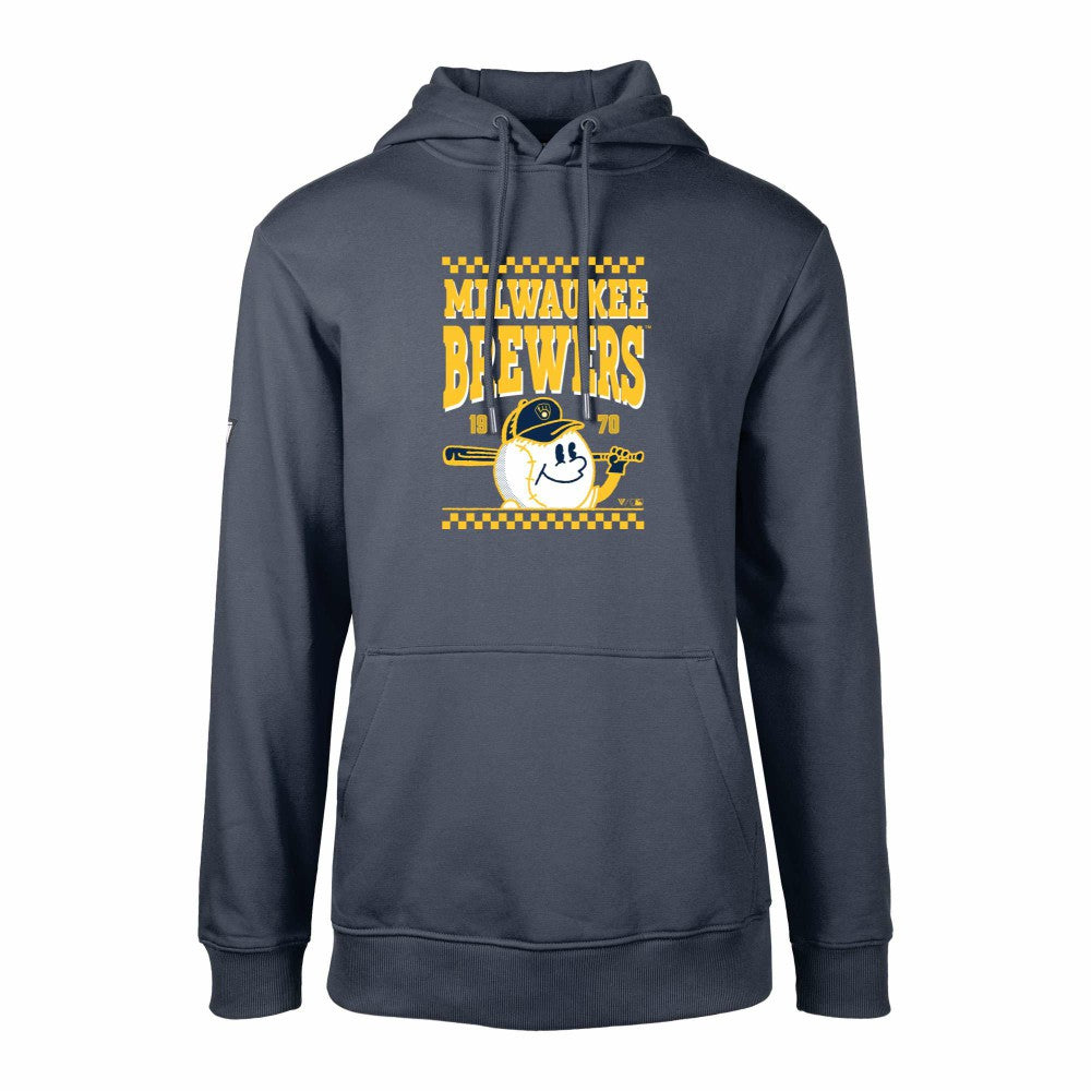 Milwaukee Brewers Levelwear  Podium Inaugural Pullover Hoodie Online