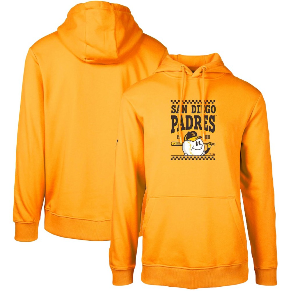 San Diego Padres Levelwear  Podium Inaugural Pullover Hoodie Discount