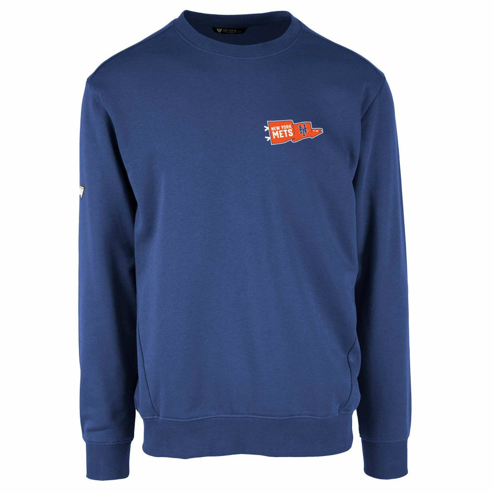 New York Mets Levelwear  Zane Rafters Pullover Sweatshirt Near Me