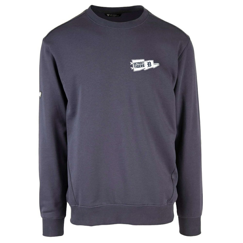 Detroit Tigers Levelwear  Zane Rafters Pullover Sweatshirt Outlet