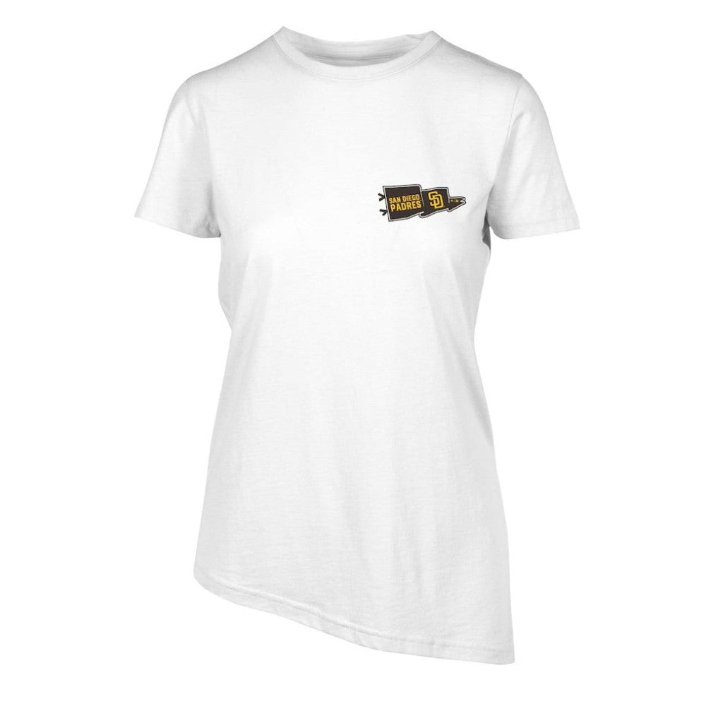 San Diego Padres Levelwear Women's  Birch Rafters T-Shirt Outlet