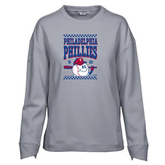 Philadelphia Phillies Levelwear Women's  Fiona Inaugural Pullover Sweatshirt Sale