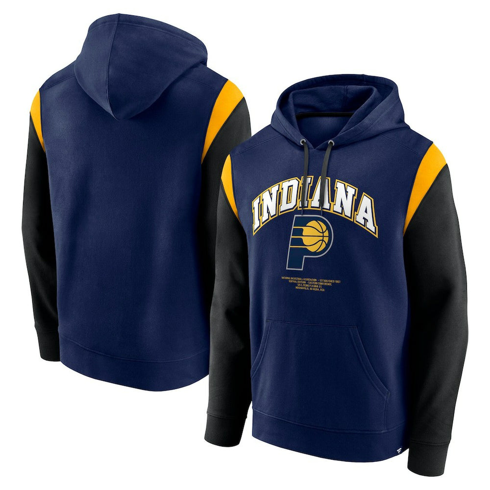 Fanatics Indiana Pacers Scorer Pullover Hoodie Navy