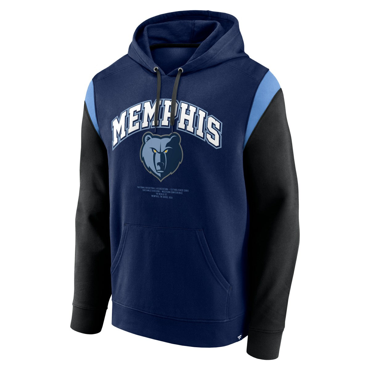 Fanatics Memphis Grizzlies Scorer Pullover Hoodie Navy