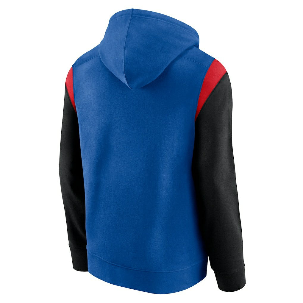 Fanatics Philadelphia 76ers Scorer Pullover Hoodie Royal