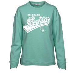 Colorado Rockies Levelwear Women's  Fiona Sweep Pullover Sweatshirt Discount