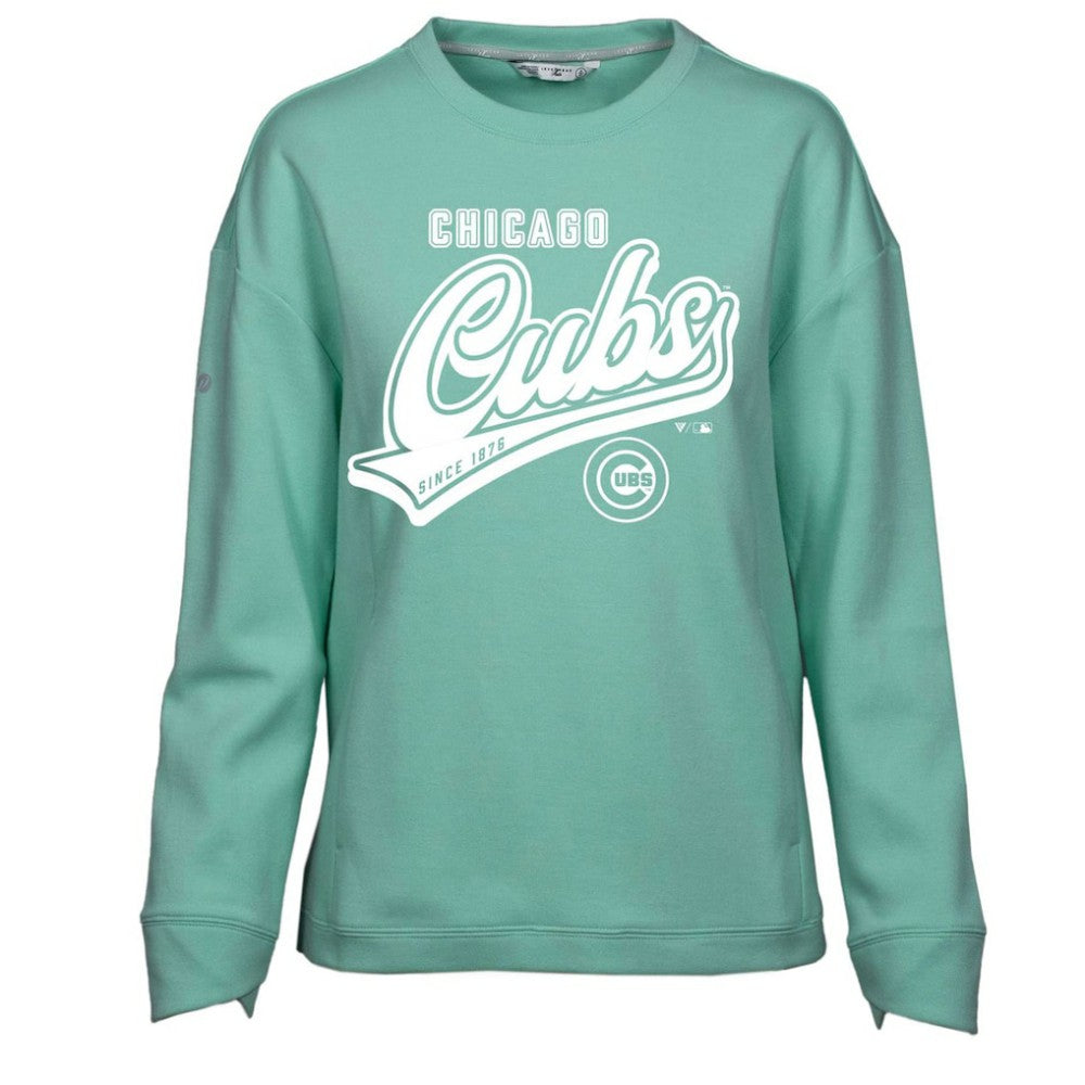 Chicago Cubs Levelwear Women's  Fiona Sweep Pullover Sweatshirt for sale