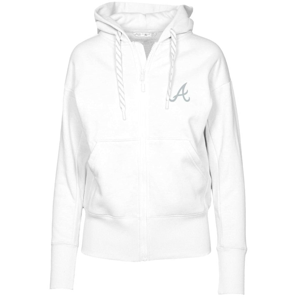 Atlanta Braves Levelwear Women's  Gardinia Core Full-Zip Hoodie for sale