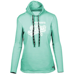 Minnesota Twins Levelwear Women's  Loop Sweep Pullover Sweatshirt Online