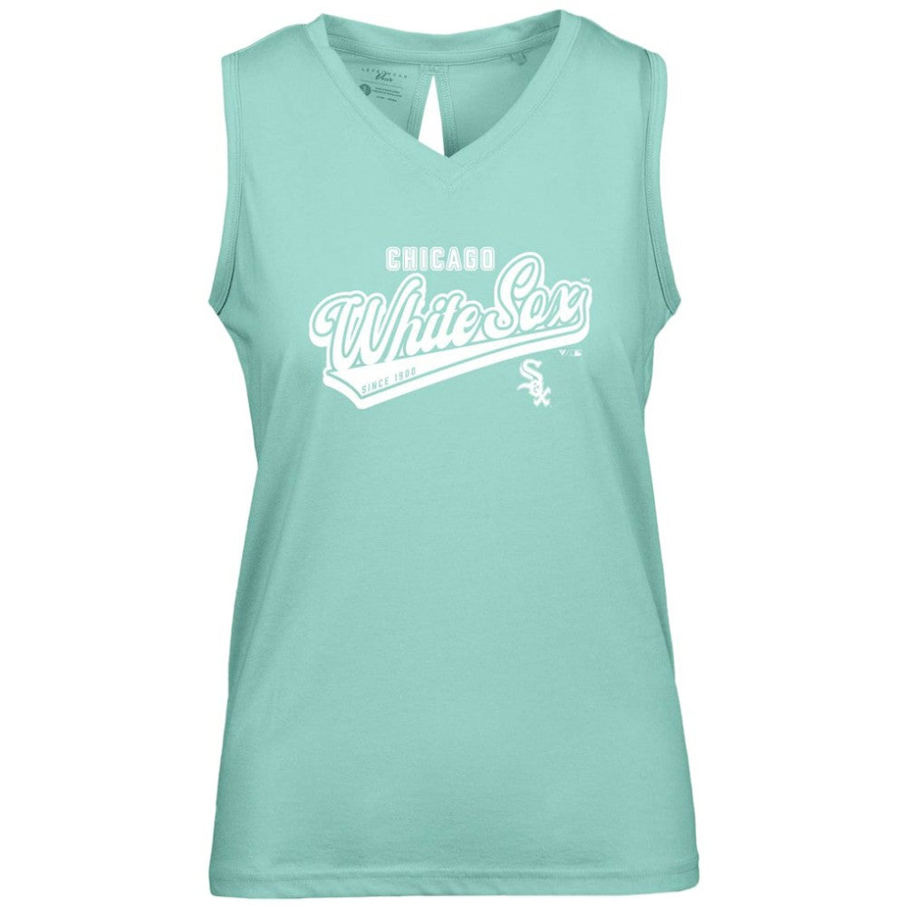 Chicago White Sox Levelwear Women's  Paisley Sweep V-Neck Tank Top Discount