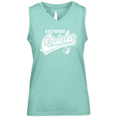 Baltimore Orioles Levelwear Women's  Paisley Sweep V-Neck Tank Top Near Me