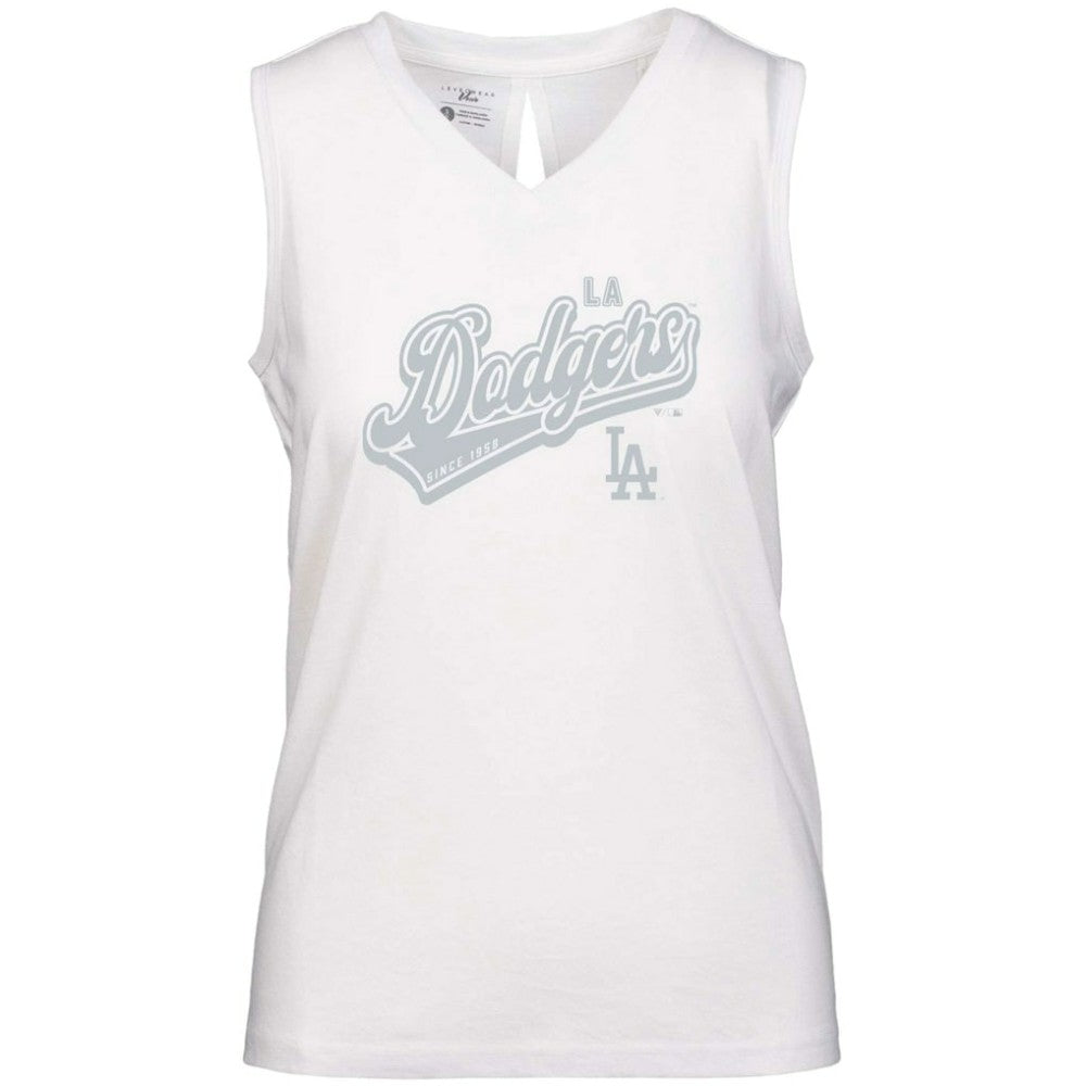 Los Angeles Dodgers Levelwear Women's  Paisley Sweep V-Neck Tank Top Online