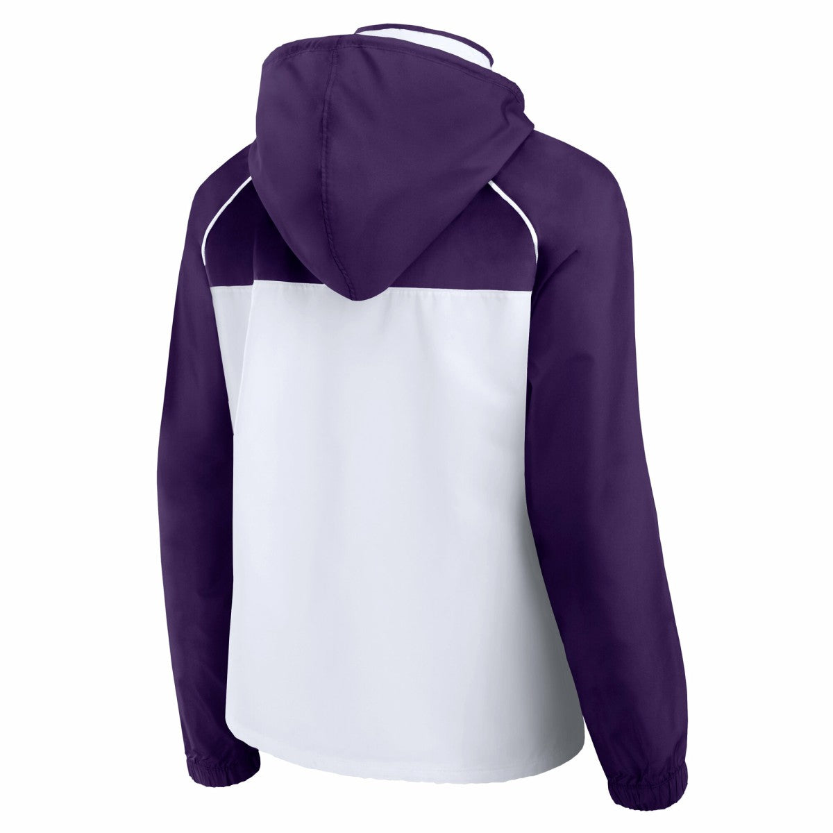 Fanatics Phoenix Suns Women's Anorak Raglan Full-Zip Hoodie Jacket White/Purple