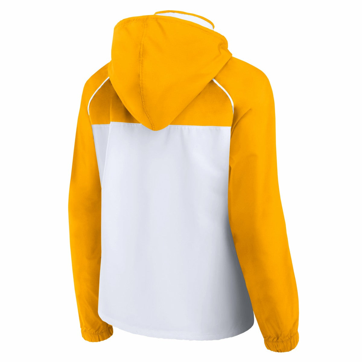 Fanatics Los Angeles Lakers Women's Anorak Raglan Full-Zip Hoodie Jacket White/Gold