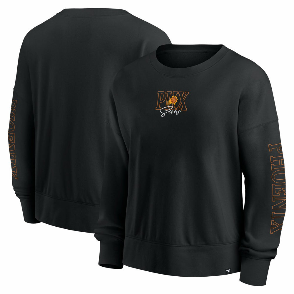 Fanatics Phoenix Suns Women's Oversized Game Day Pullover Sweatshirt Black