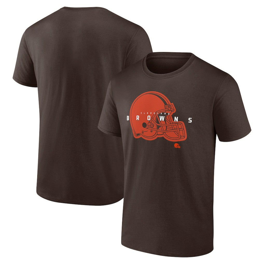 Cleveland Browns Coordinate T-Shirt - Brown - Fanatics