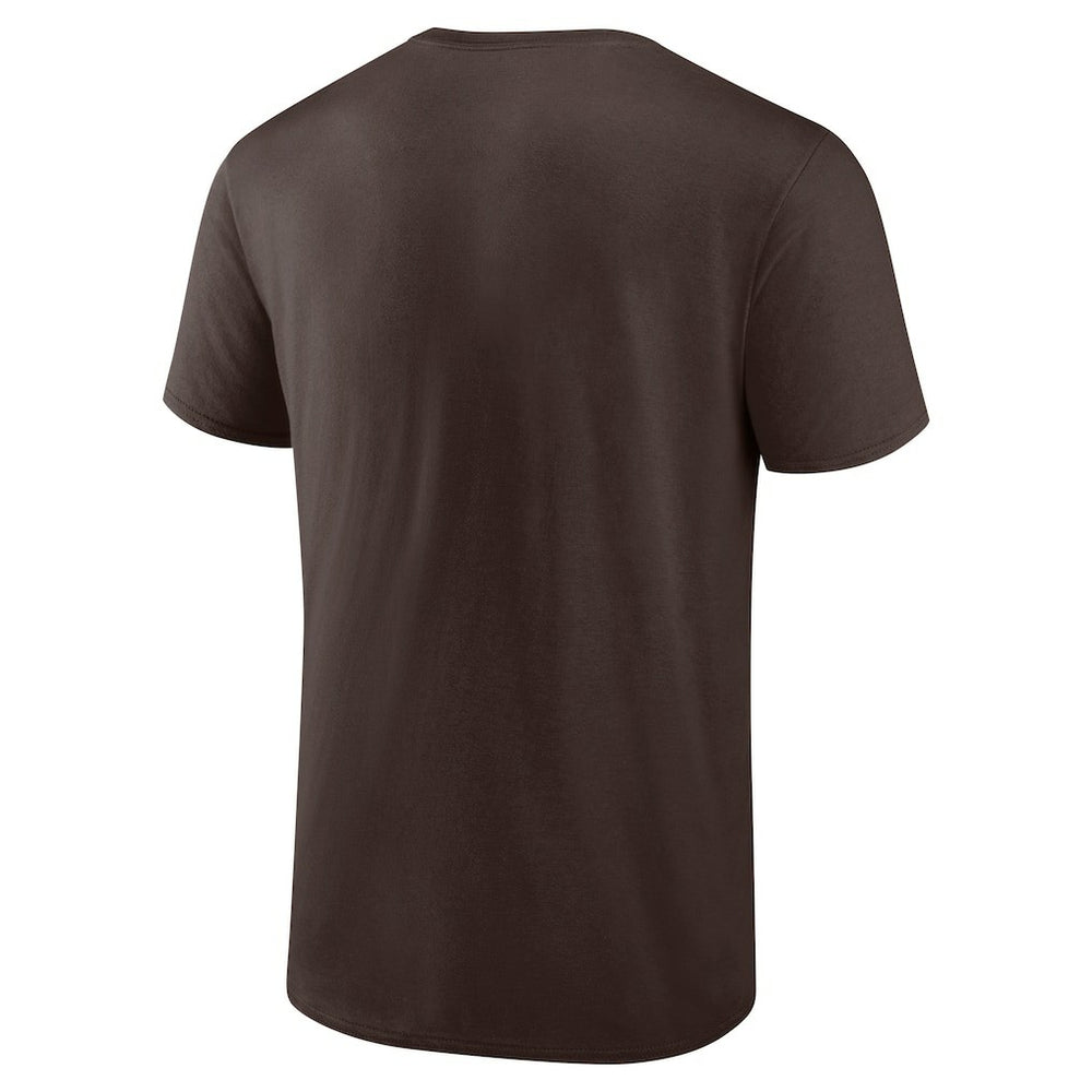 Cleveland Browns Coordinate T-Shirt - Brown - Fanatics