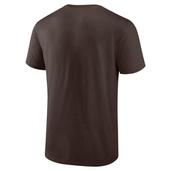 Cleveland Browns Coordinate T-Shirt - Brown - Fanatics