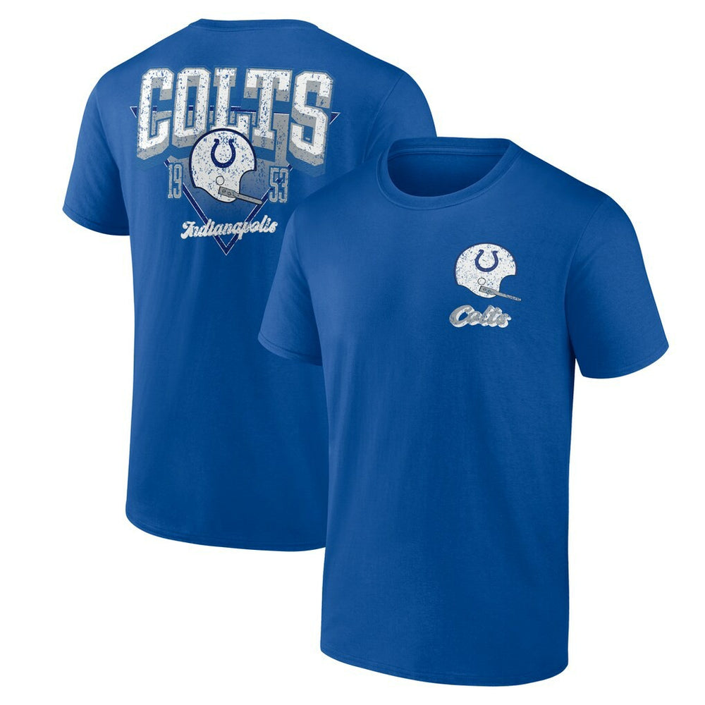 Indianapolis Colts Never Over T-Shirt - Royal - Fanatics