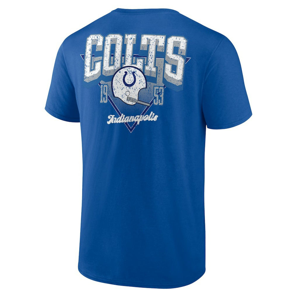 Indianapolis Colts Never Over T-Shirt - Royal - Fanatics