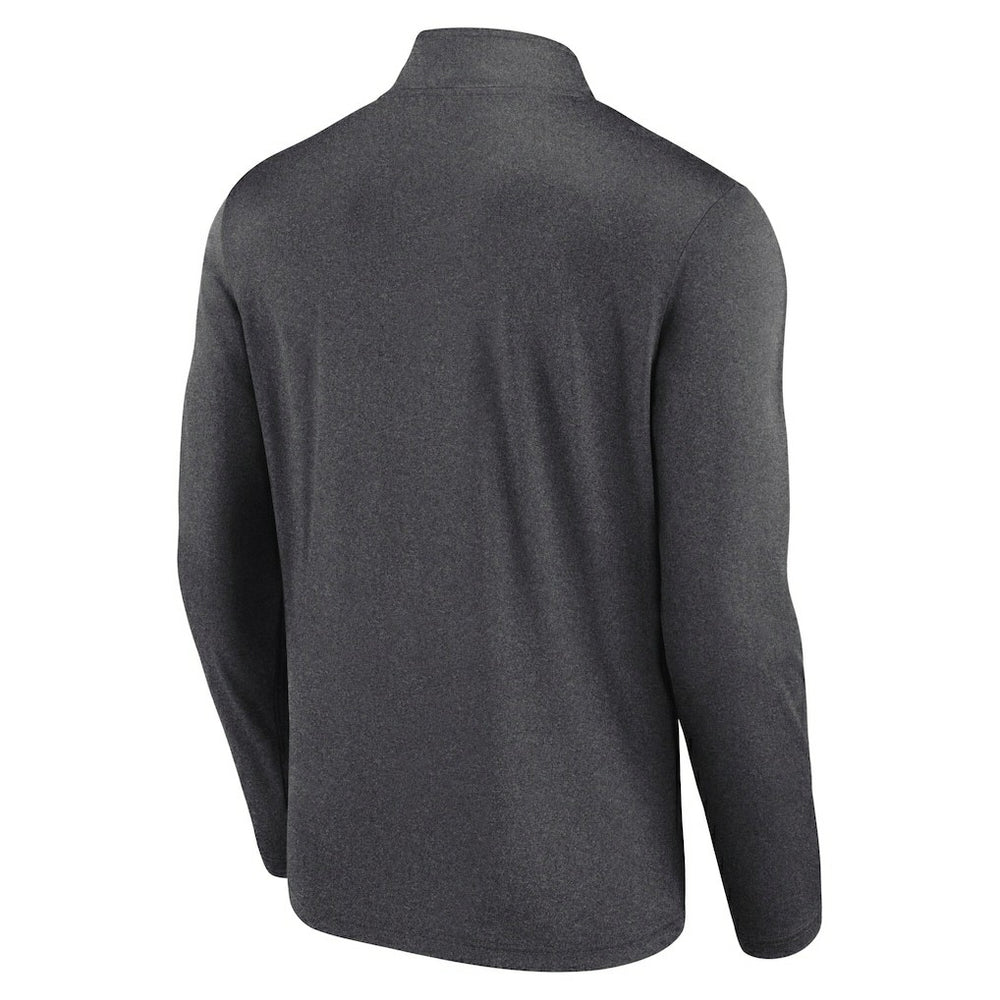 Las Vegas Raiders Head-to-Head Quarter-Zip Pullover - Charcoal - Fanatics
