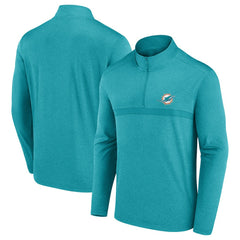Miami Dolphins Head-to-Head Quarter-Zip Pullover - Aqua - Fanatics