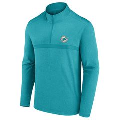 Miami Dolphins Head-to-Head Quarter-Zip Pullover - Aqua - Fanatics