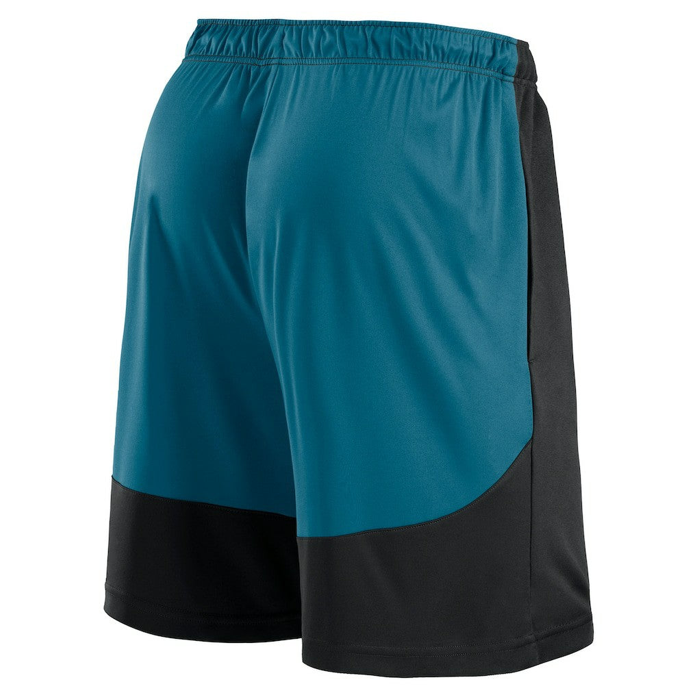 Jacksonville Jaguars Launch Shorts - Black/Teal - Fanatics