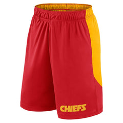 Kansas City Chiefs Launch Shorts - Red/Gold - Fanatics