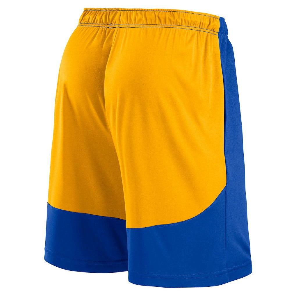 Los Angeles Rams Launch Shorts - Royal/Gold - Fanatics