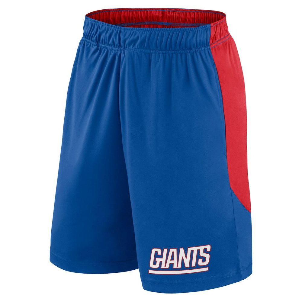 New York Giants Launch Shorts - Royal/Red - Fanatics
