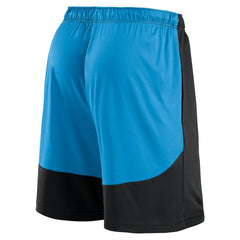 Carolina Panthers Launch Shorts - Black/Blue - Fanatics