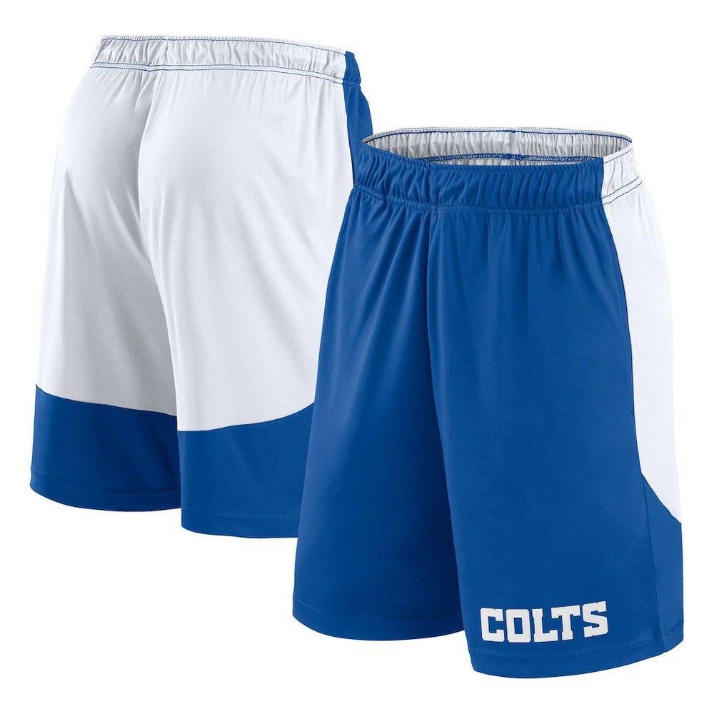 Indianapolis Colts Launch Shorts - Royal/White - Fanatics