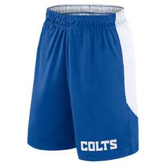 Indianapolis Colts Launch Shorts - Royal/White - Fanatics