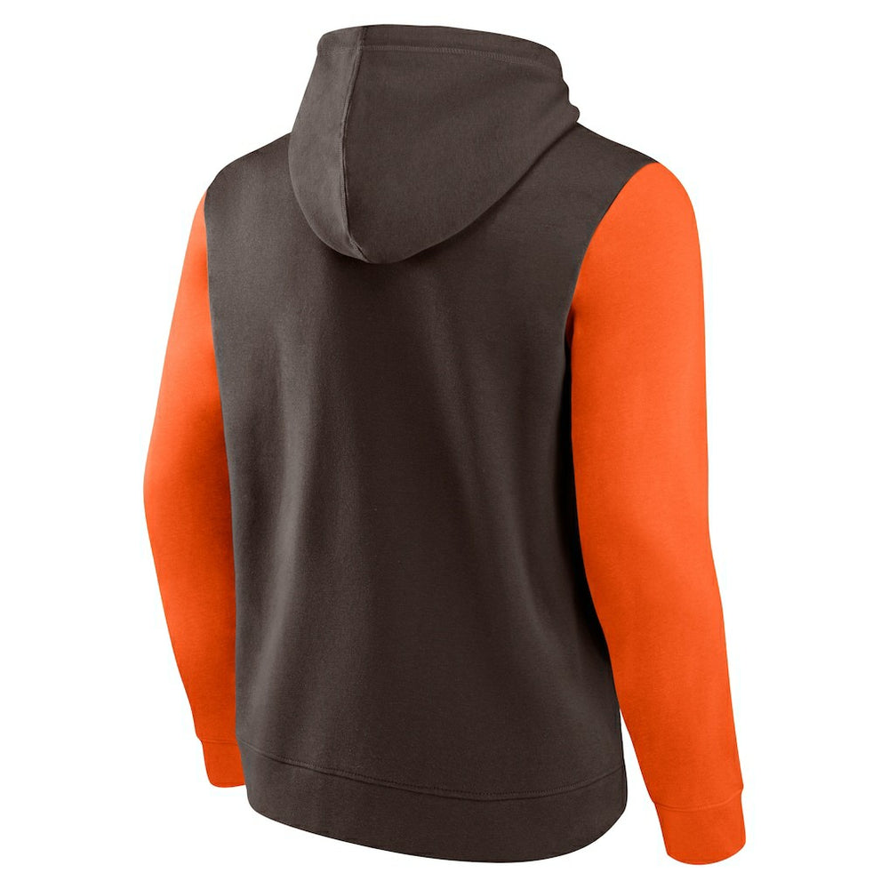 Cleveland Browns Fleece Pullover Hoodie - Brown - Fanatics