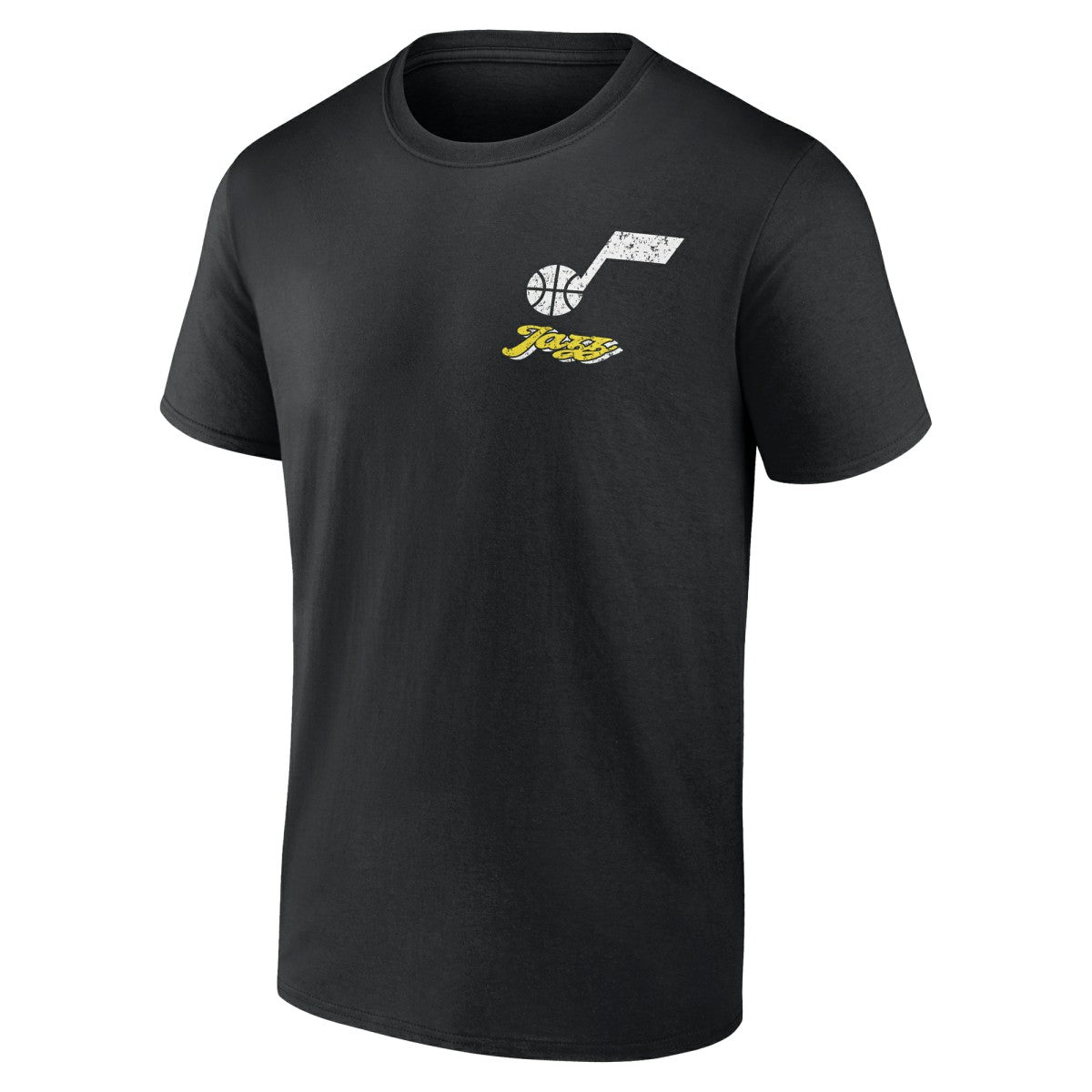 Utah Jazz Logo Athletic Never Over T-Shirt Black