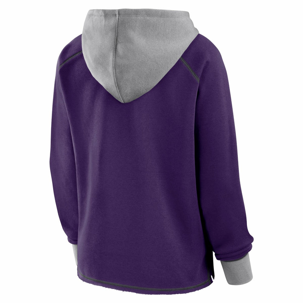 Phoenix Suns Logo Athletic Women's Boom Pullover Hoodie Purple