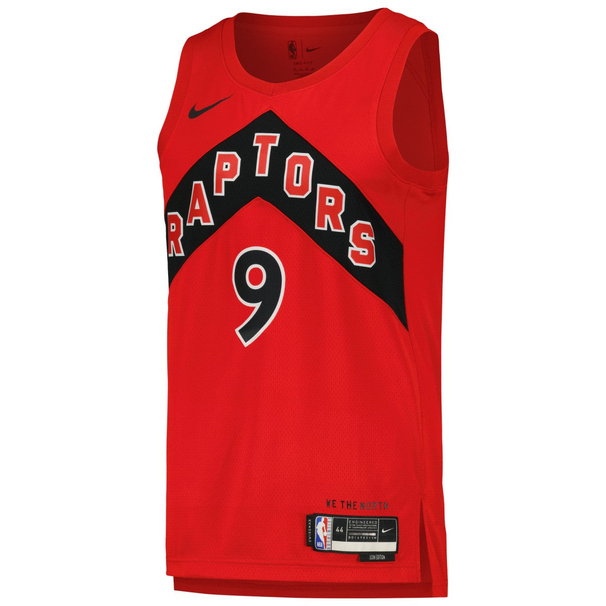 Nike RJ Barrett Toronto Raptors Unisex Swingman Player Jersey Icon Edition Red