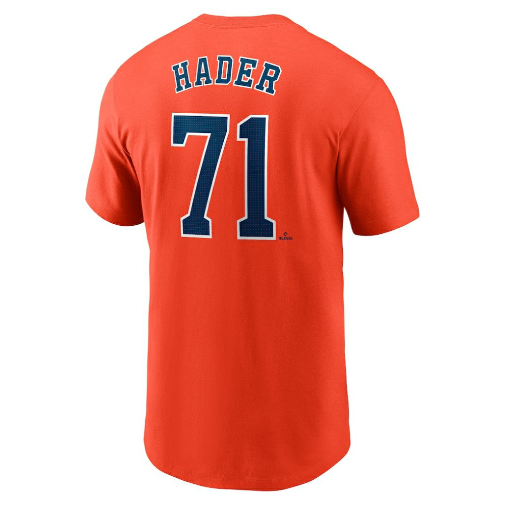 Josh Hader Houston Astros Nike Fuse Name & Number T-Shirt Sale