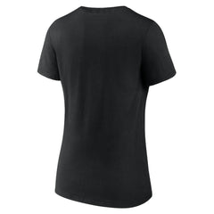 Washington Capitals Fanatics Women's Authentic Pro Alt Logo V-Neck T-Shirt - Black | Fanatics on sale