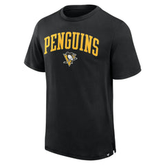 Pittsburgh Penguins Fanatics Elevated Pima T-Shirt - Black | Fanatics Clearance
