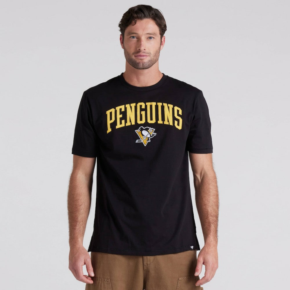 Pittsburgh Penguins Fanatics Elevated Pima T-Shirt - Black | Fanatics Clearance