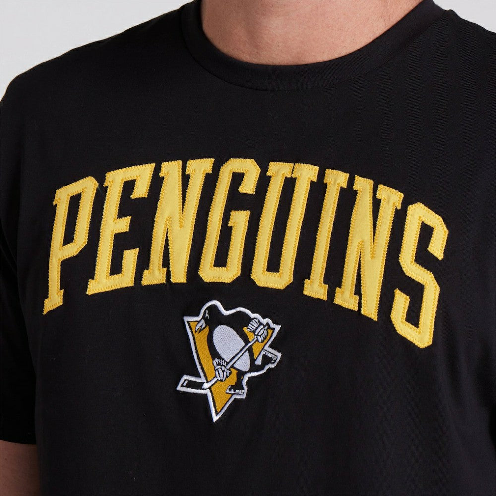 Pittsburgh Penguins Fanatics Elevated Pima T-Shirt - Black | Fanatics Clearance