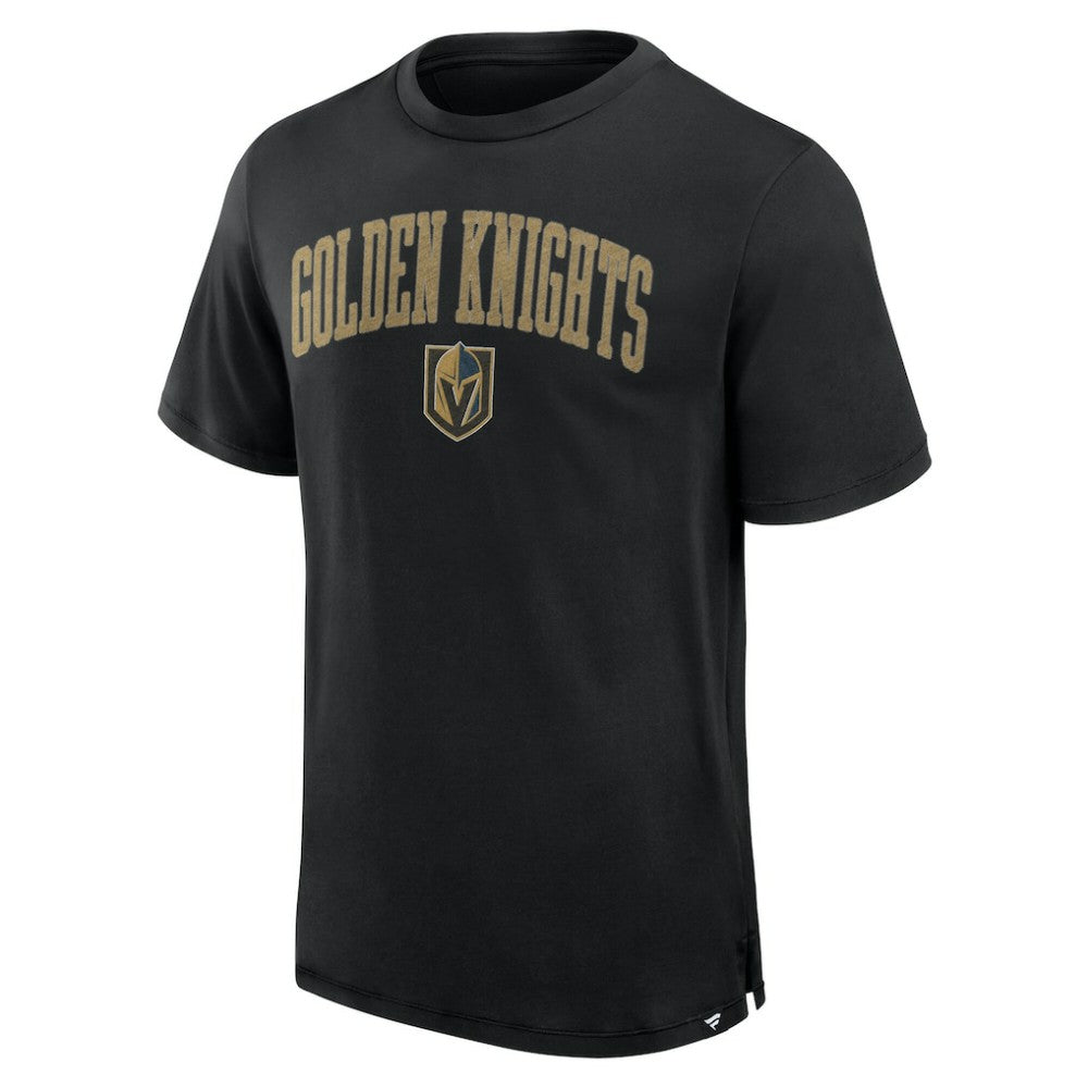 Vegas Golden Knights Fanatics Elevated Pima T-Shirt - Black | Fanatics Lifestyle