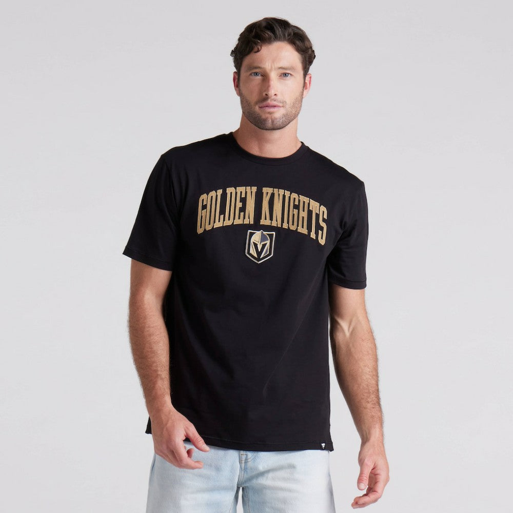 Vegas Golden Knights Fanatics Elevated Pima T-Shirt - Black | Fanatics Lifestyle