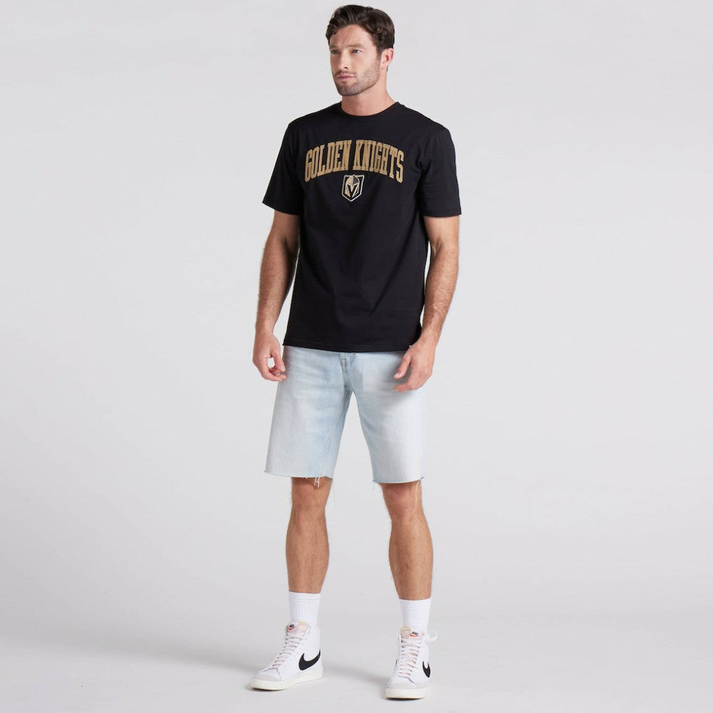 Vegas Golden Knights Fanatics Elevated Pima T-Shirt - Black | Fanatics Lifestyle