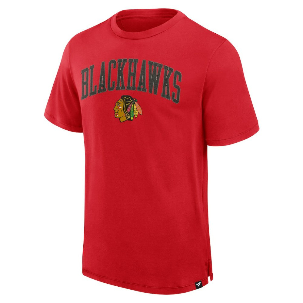 Chicago Blackhawks Fanatics Elevated Pima T-Shirt - Red | Fanatics discount